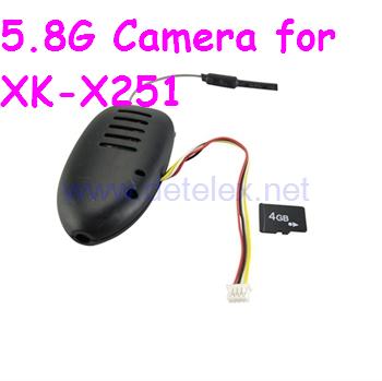 XK-X251 whirlwind drone spare parts 5.8G camera set